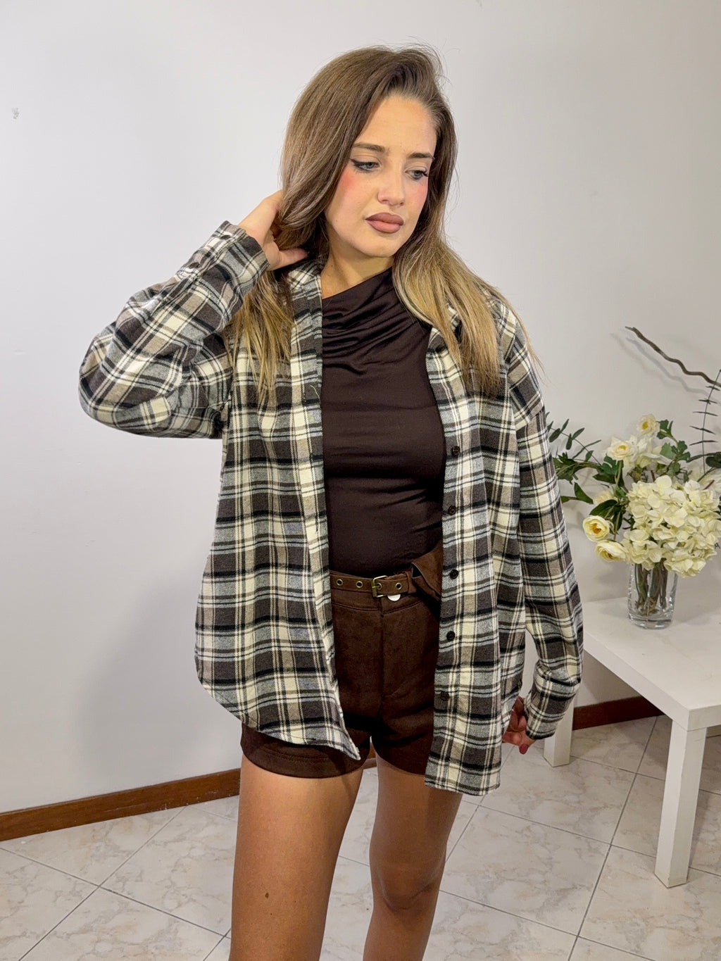 Camicia “Montreal” a quadri (23398)