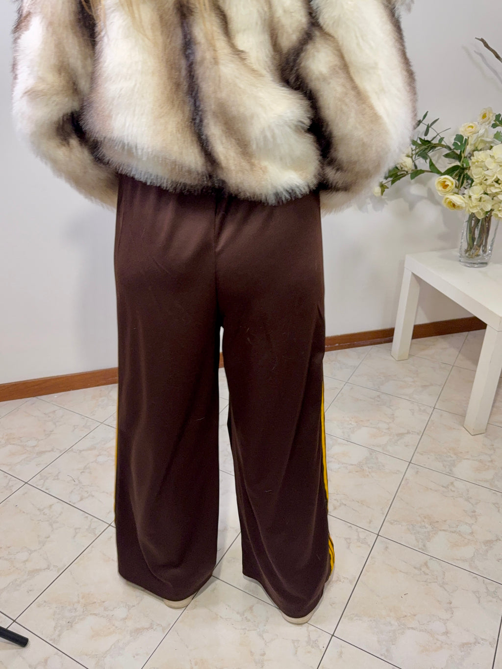 Tuta Track Chocolate Yellow (6865-0950025)