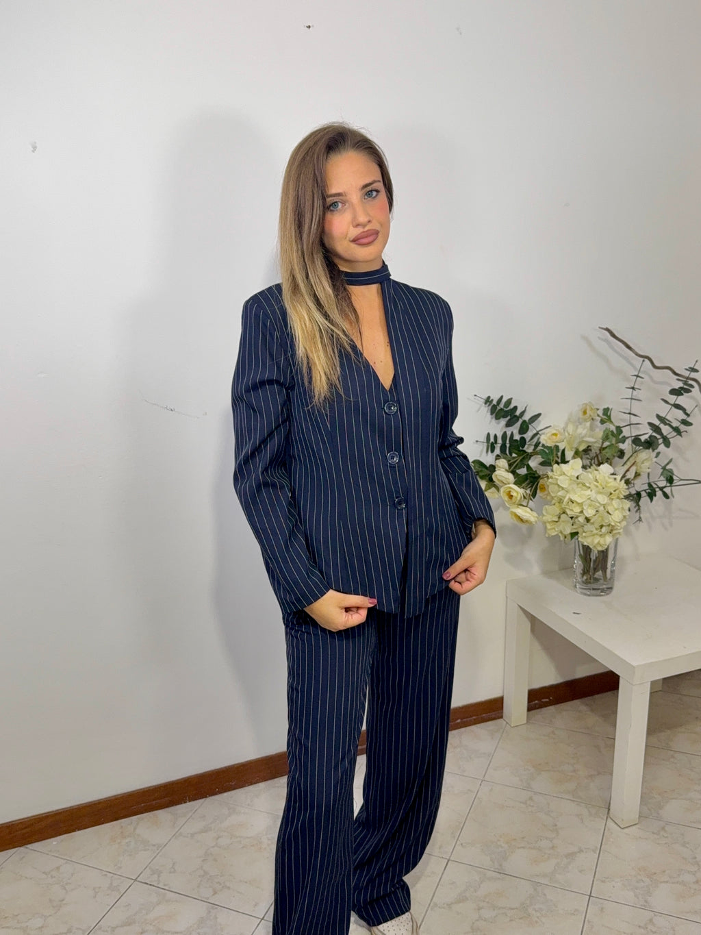 Completo Gessato Power Lines (43042-43057)