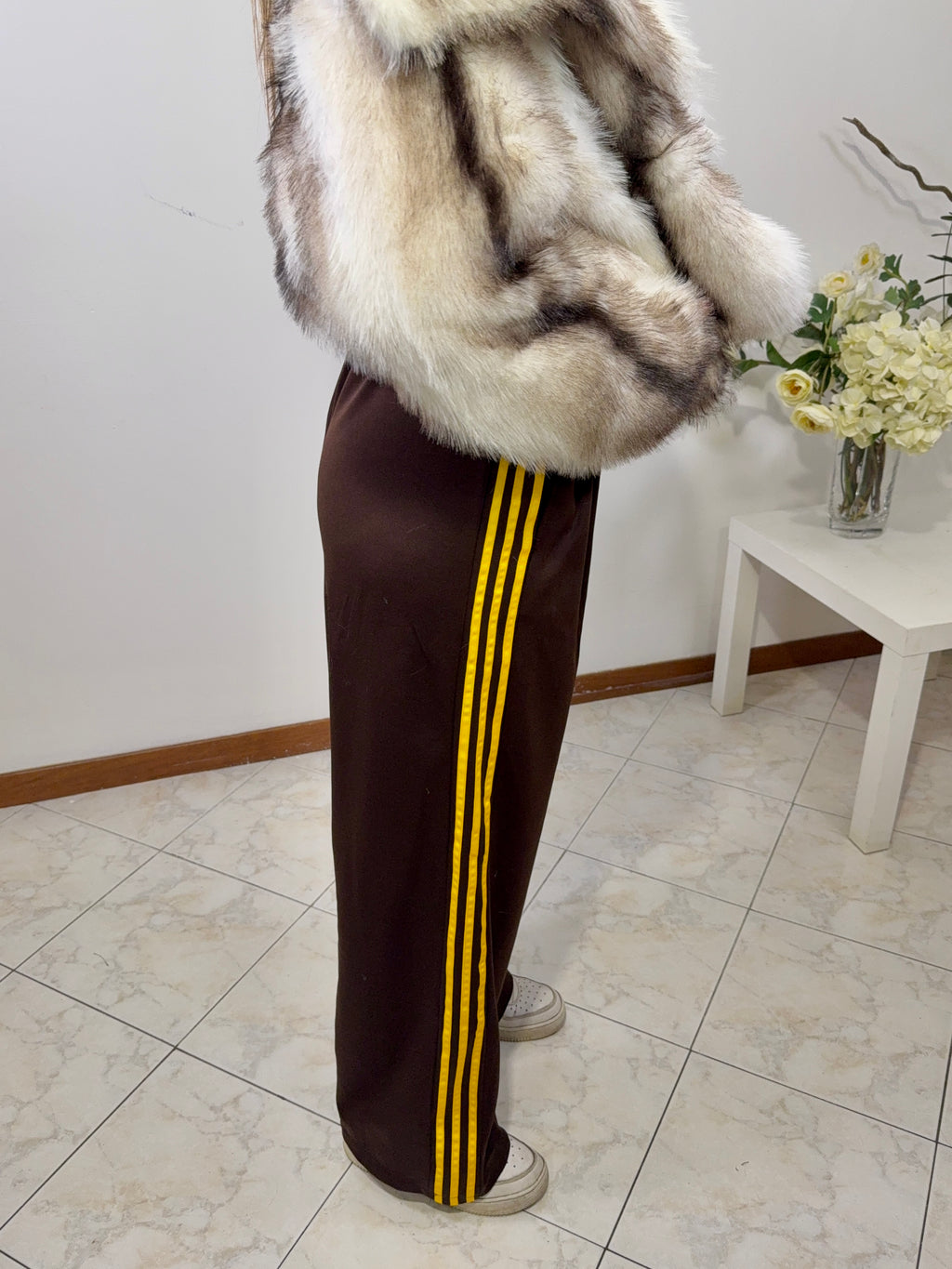 Tuta Track Chocolate Yellow (6865-0950025)